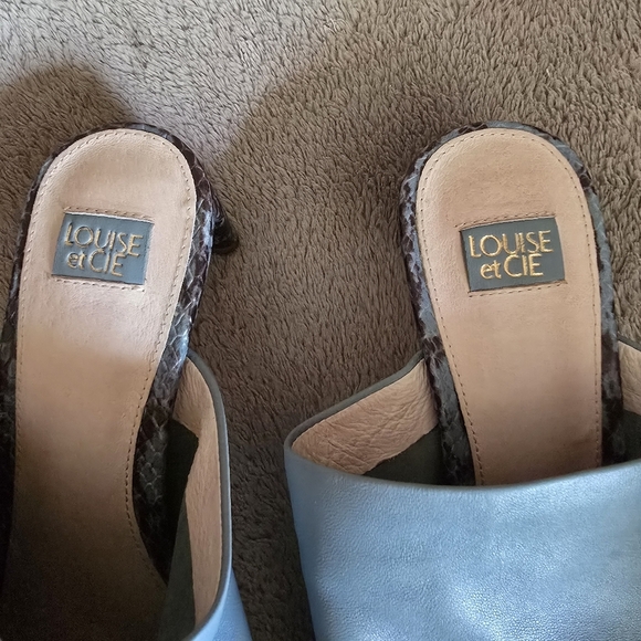 Louise et Cie Milaya Heeled Mule Sandal size 7.5 - Picture 4 of 12